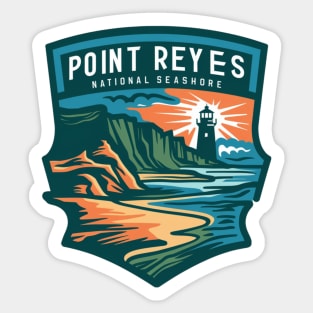 Point Reyes National Seashore Lighthouse Sticker